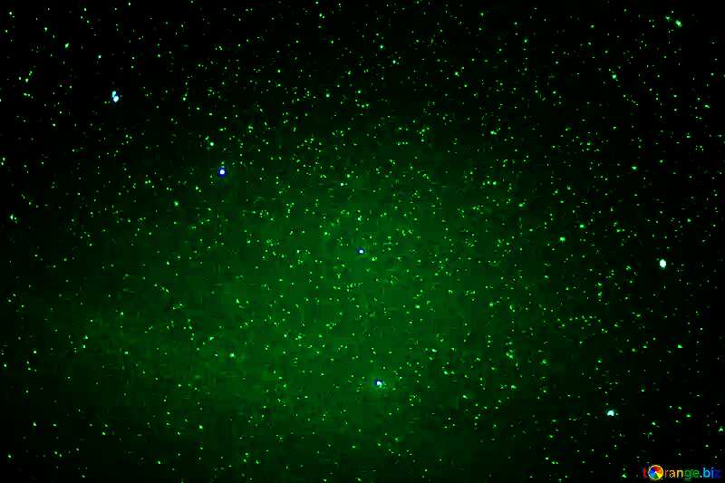 Starry sky green №44731