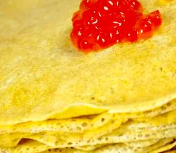 FX №21527 Image for profile picture Caviar  and  pancakes.