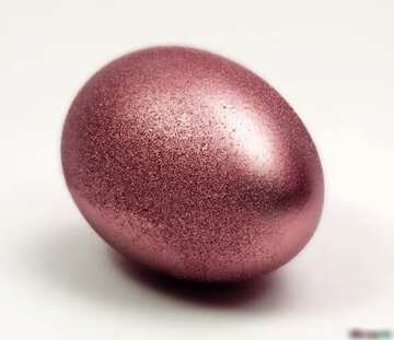 FX №21576 Purple color. Gold  egg.