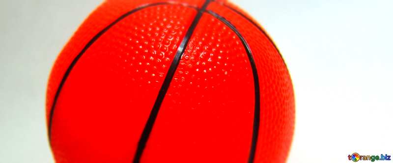 Cover. Toy  basketball  ball. №9248