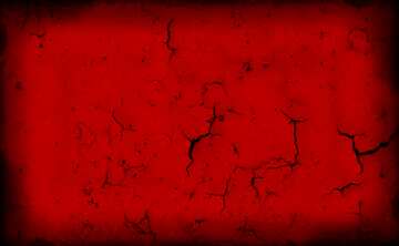 FX №210334 Red  Texture paint cracked