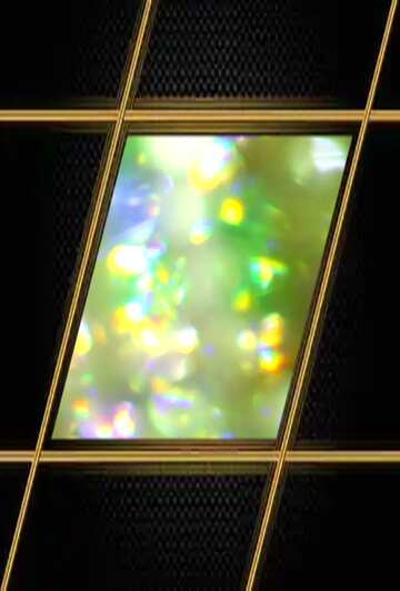 FX №210645 Color blurred background Carbon Frame Gold