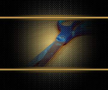 FX №210943 Scissors carbon frame gold