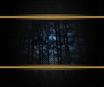 FX №210950 Dark forest frame carbon gold