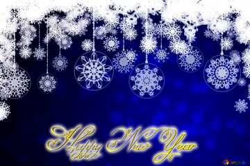 FX №210555 Clipart Christmas Inscription text Happy New Year 3d gold