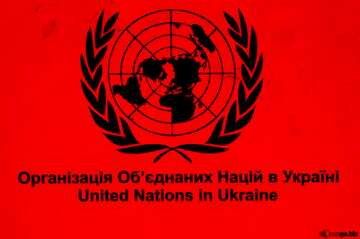 FX №210576 The United Nations in Ukraine red