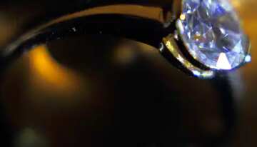 FX №210921 Gold diamond ring banner background