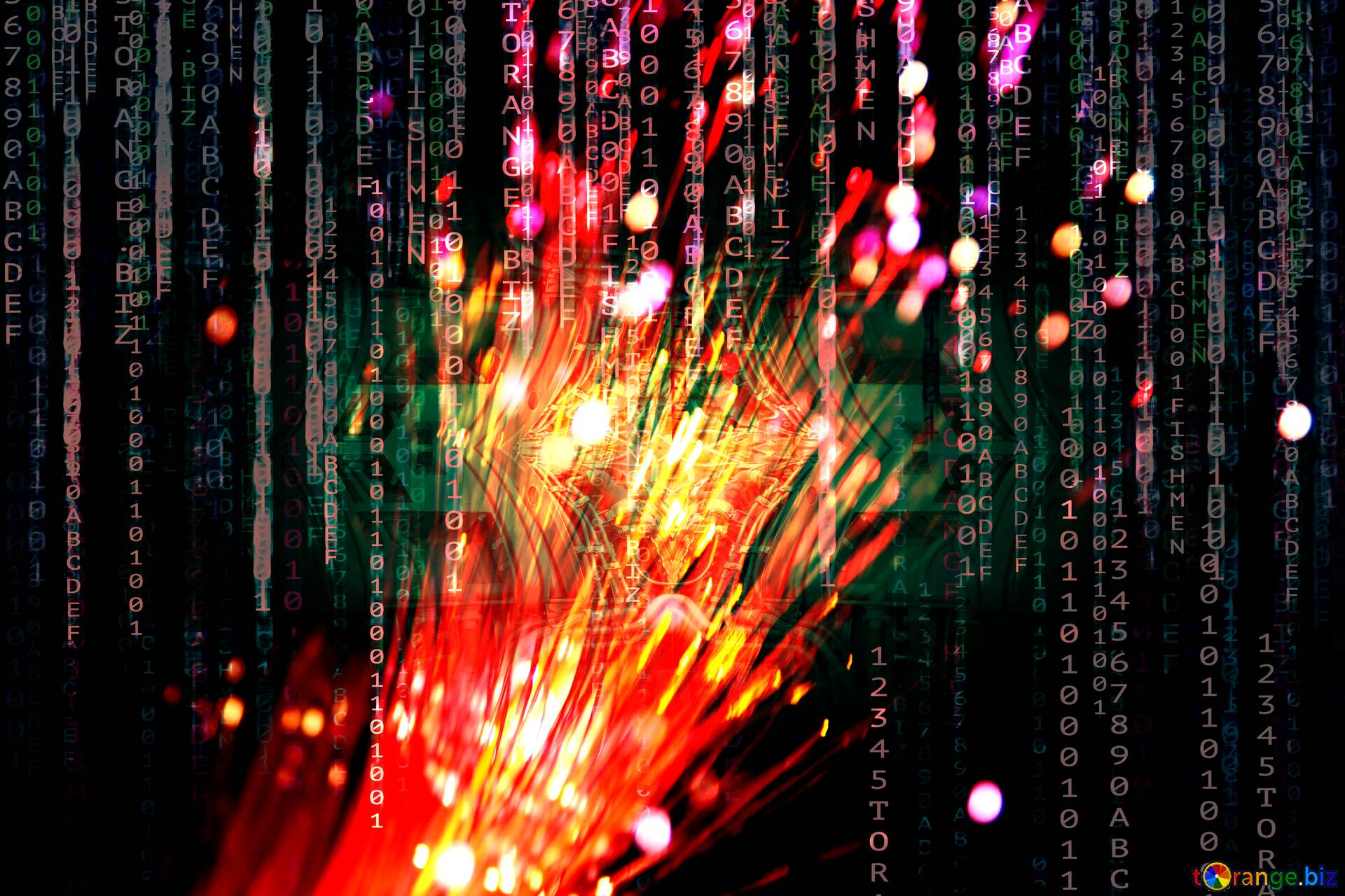Download free picture Optical fiber Digital matrix style network background  on CC-BY License ~ Free Image Stock  ~ fx №211993