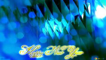 FX №211148 Blue abstract background  happy new year