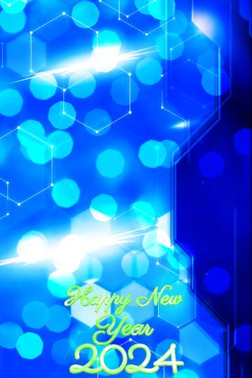 FX №211521 IT Industry Technology happy new year 2024