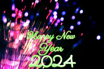 FX №212000 Optical fiber  network  happy new year 2022
