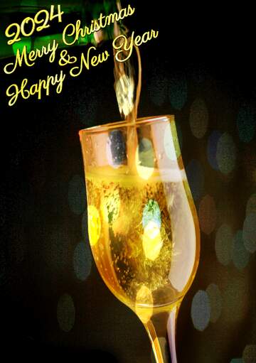 FX №211300 Champagne  happy new year 2024