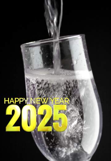 FX №211303 Glamour Champagne happy new year 2025