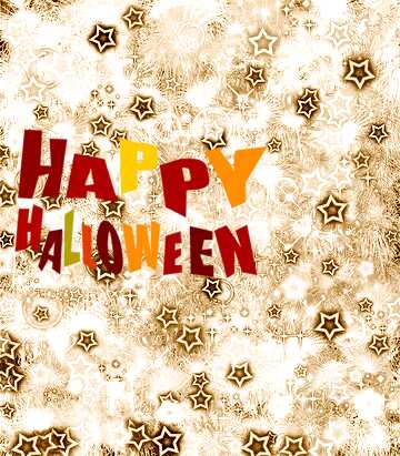 FX №211016 Festive background for congratulations sepia happy halloween