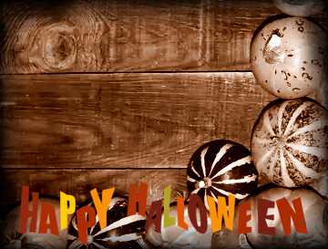 FX №211199 Autumn background with pumpkins toned old dark frame happy halloween