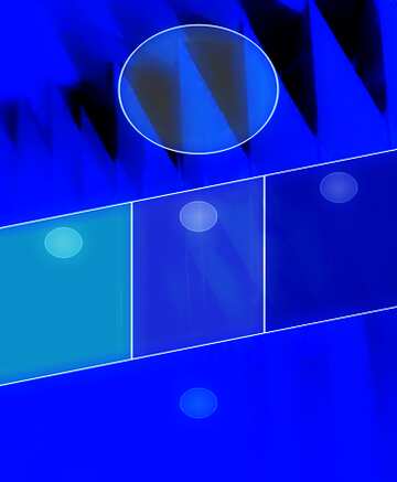FX №211156 Blue abstract futuristic background. design layout template
