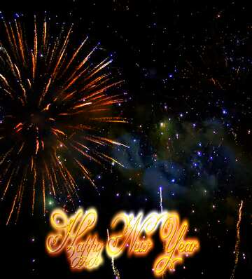FX №211322 Background fireworks Happy new Year Fireworks