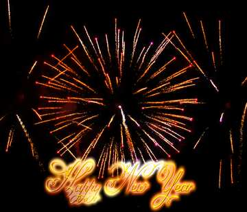 FX №211327 Huge fireworks Happy new Year Fireworks
