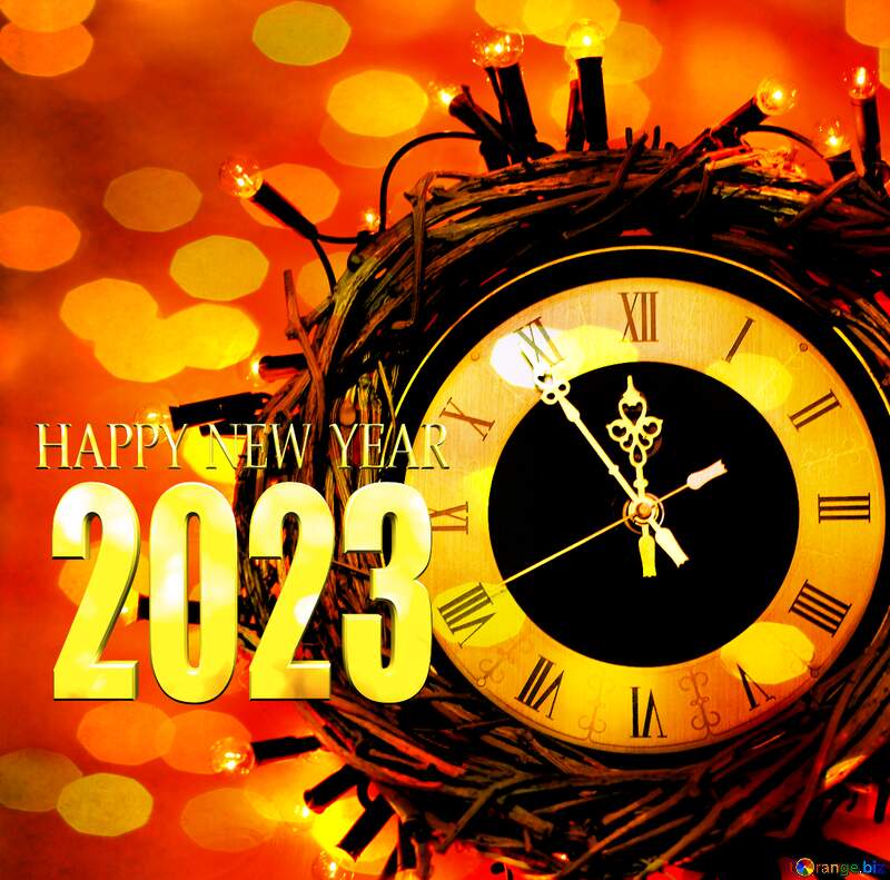 Download free picture happy new year clock 2023 on CC-BY License ~ Free