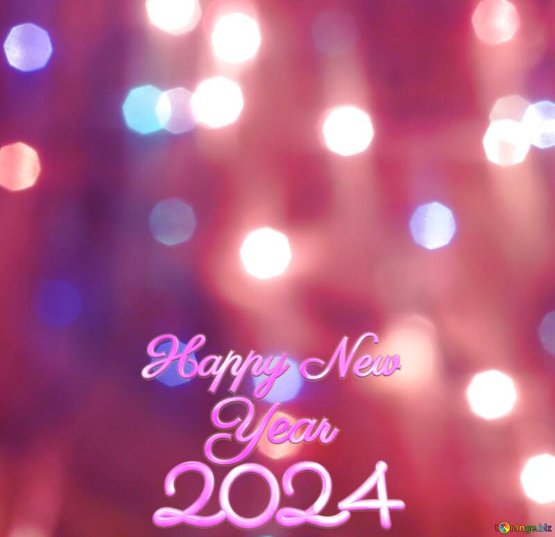 Bright background for Christmas happy new year 2024 №24606