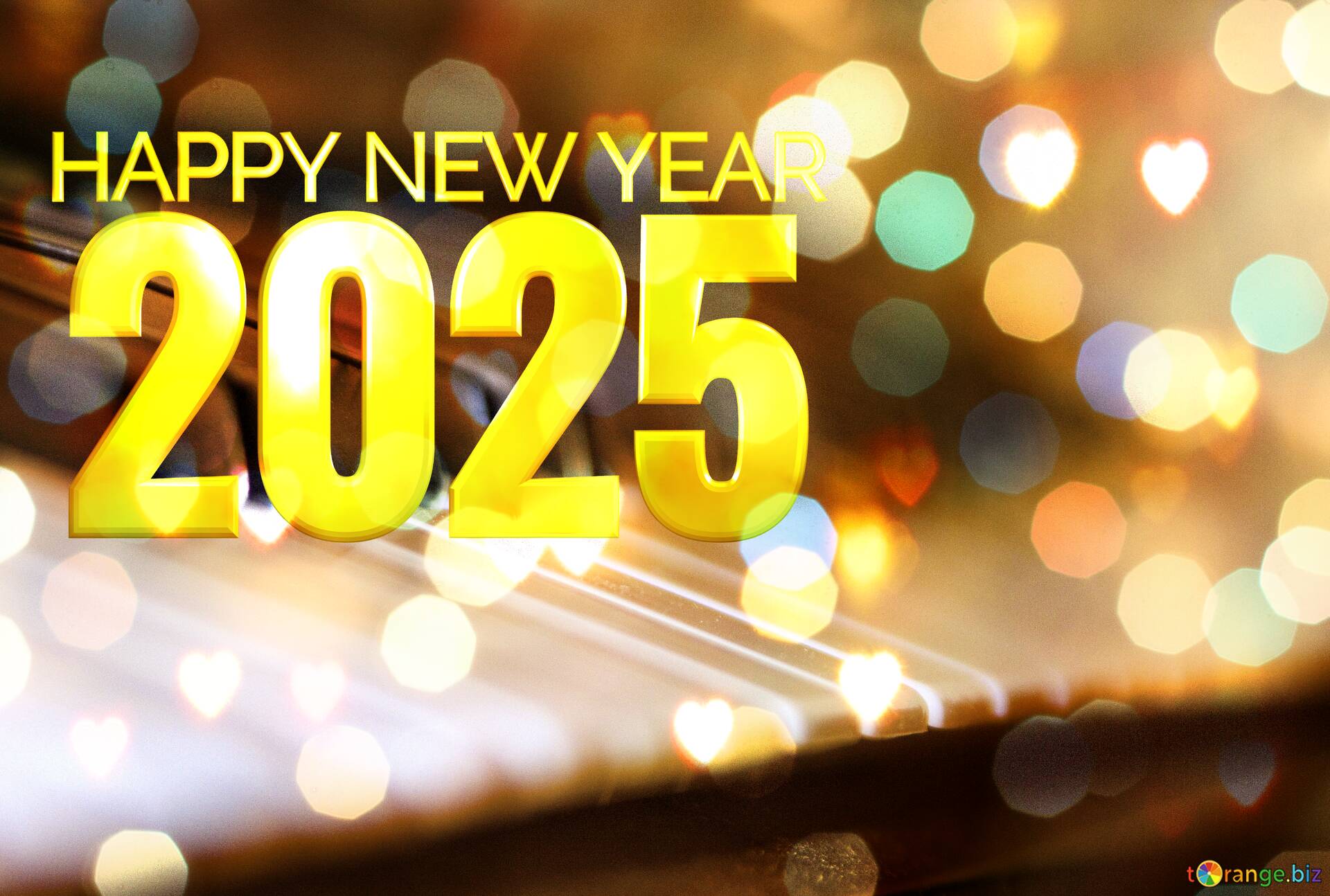 2024 Year New Happy Piano 212303 