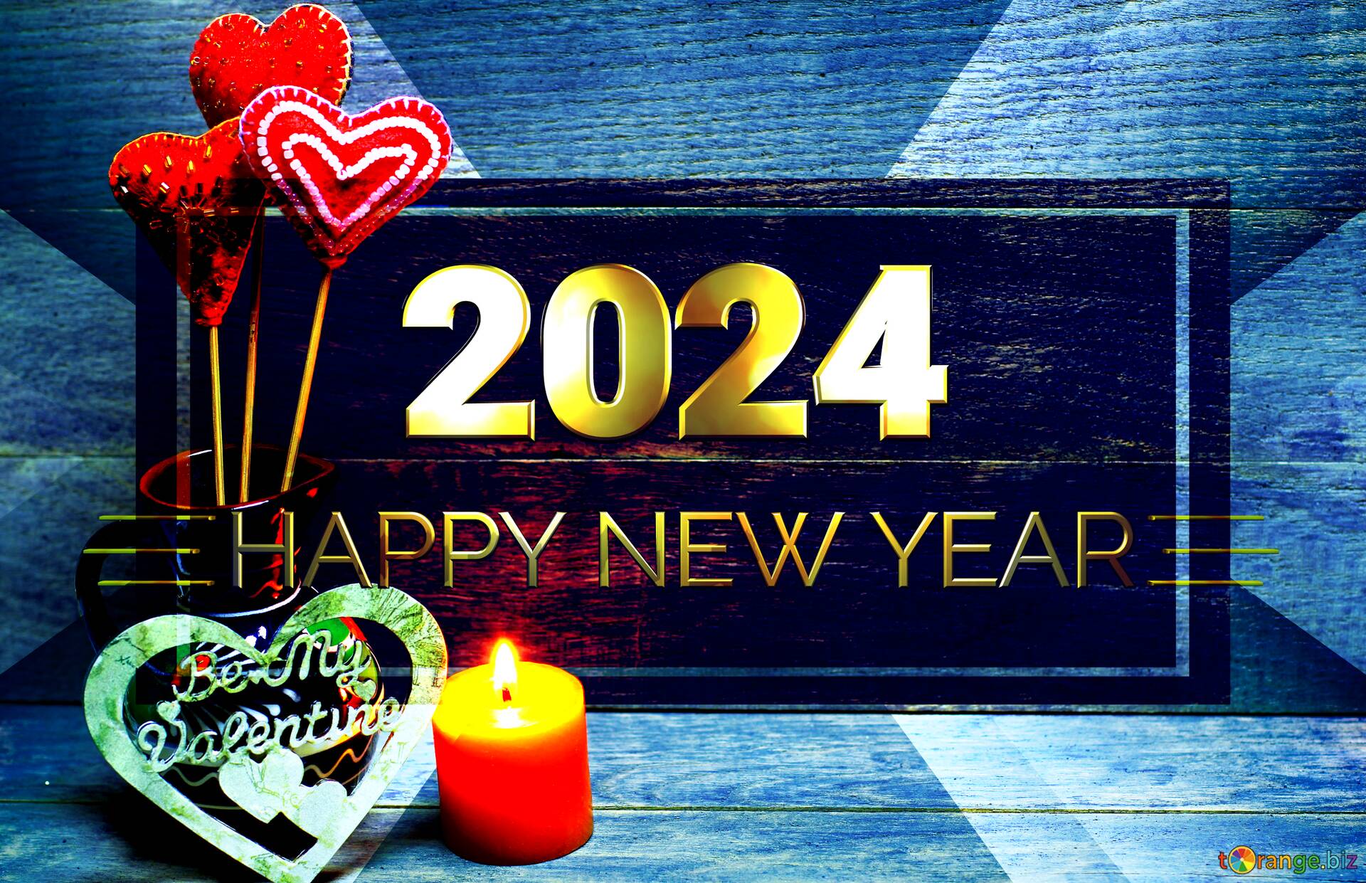 Download free picture Love background with candles happy new year 2021