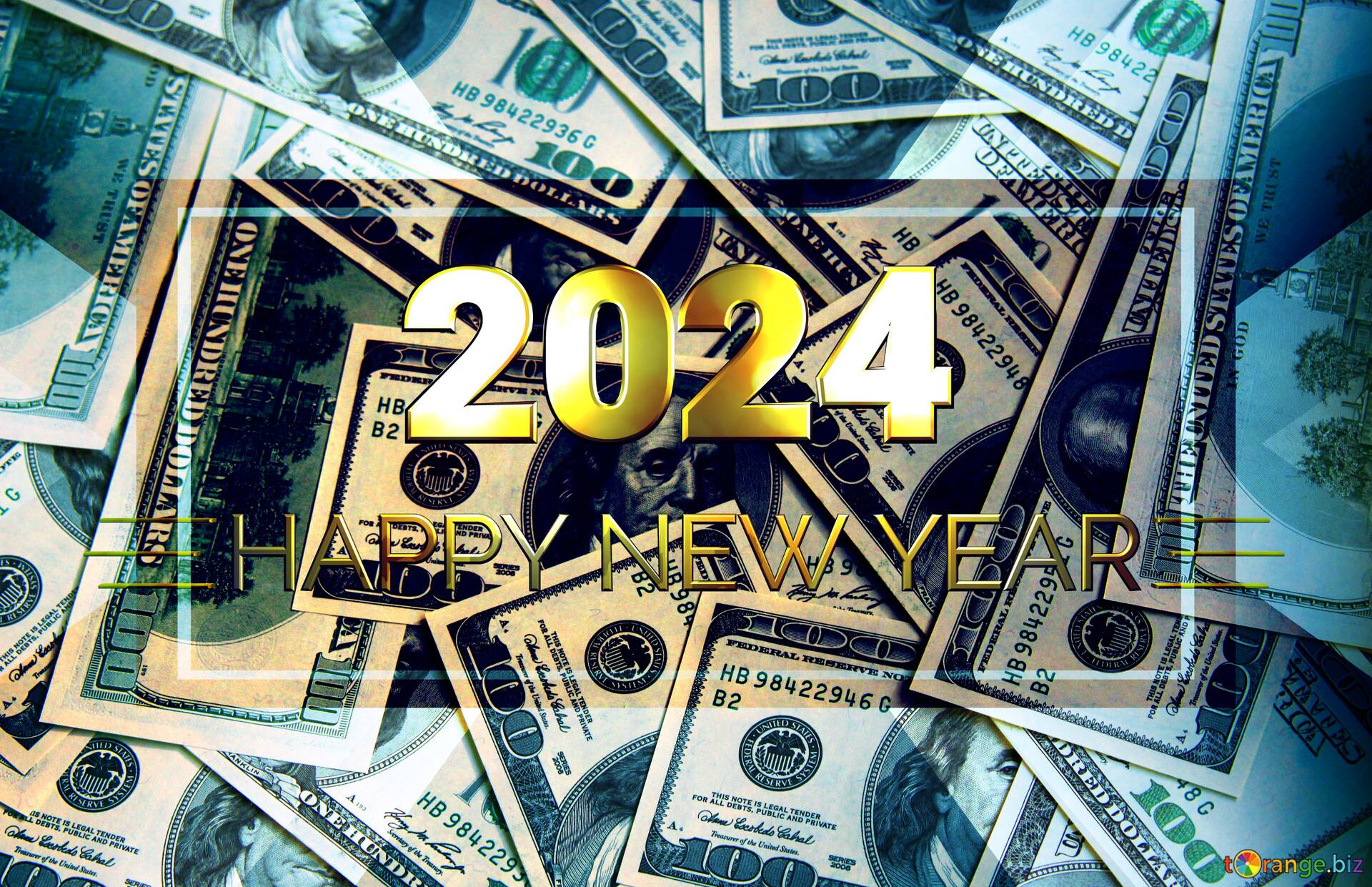 Download free picture Dollars rich Shiny happy new year 2022 background on CC-BY License ~ Free Image Stock tOrange.biz ~ fx №212613