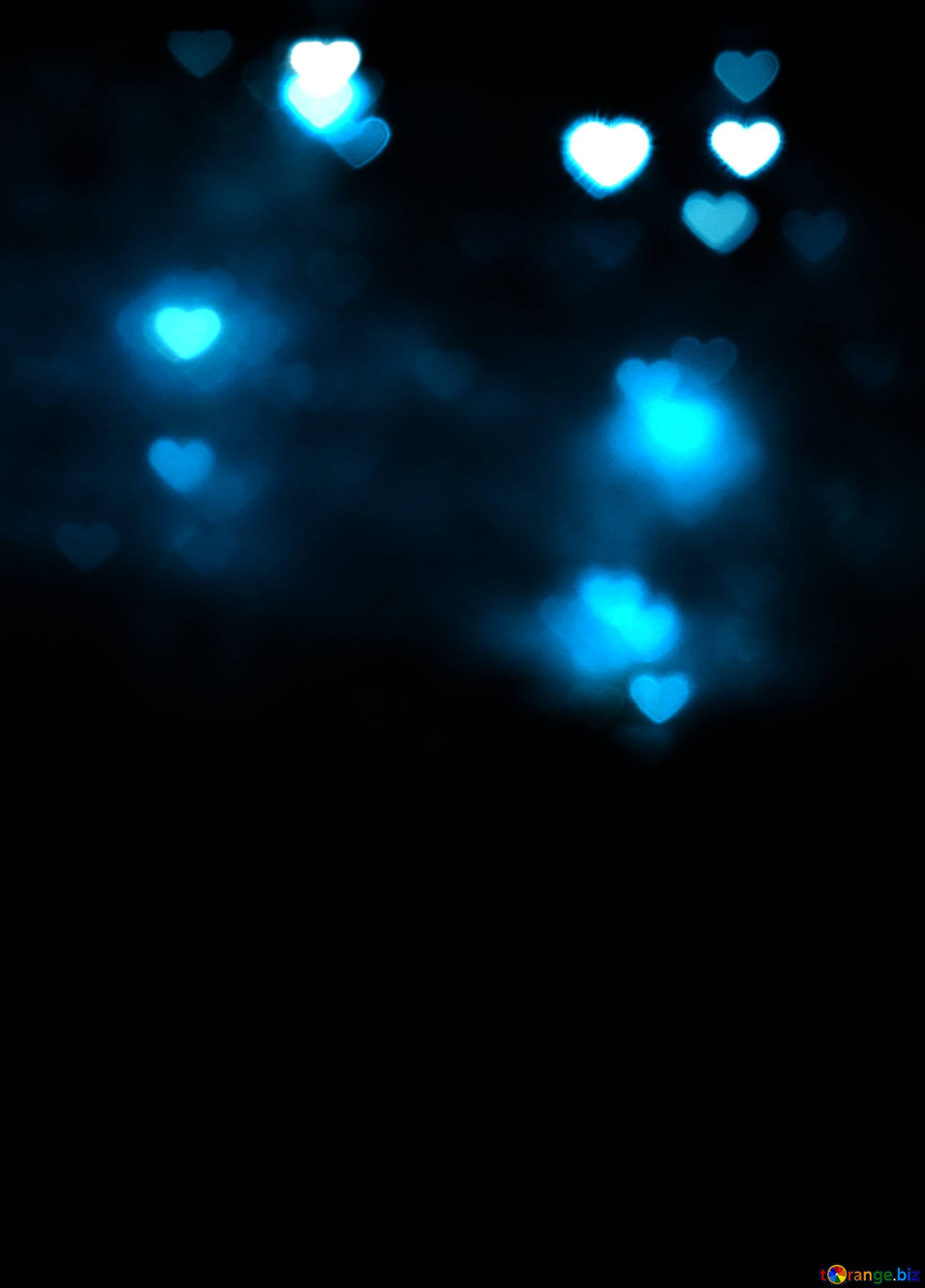 Download free picture A dark blue background for card with hearts on CC-BY  License ~ Free Image Stock  ~ fx №212134