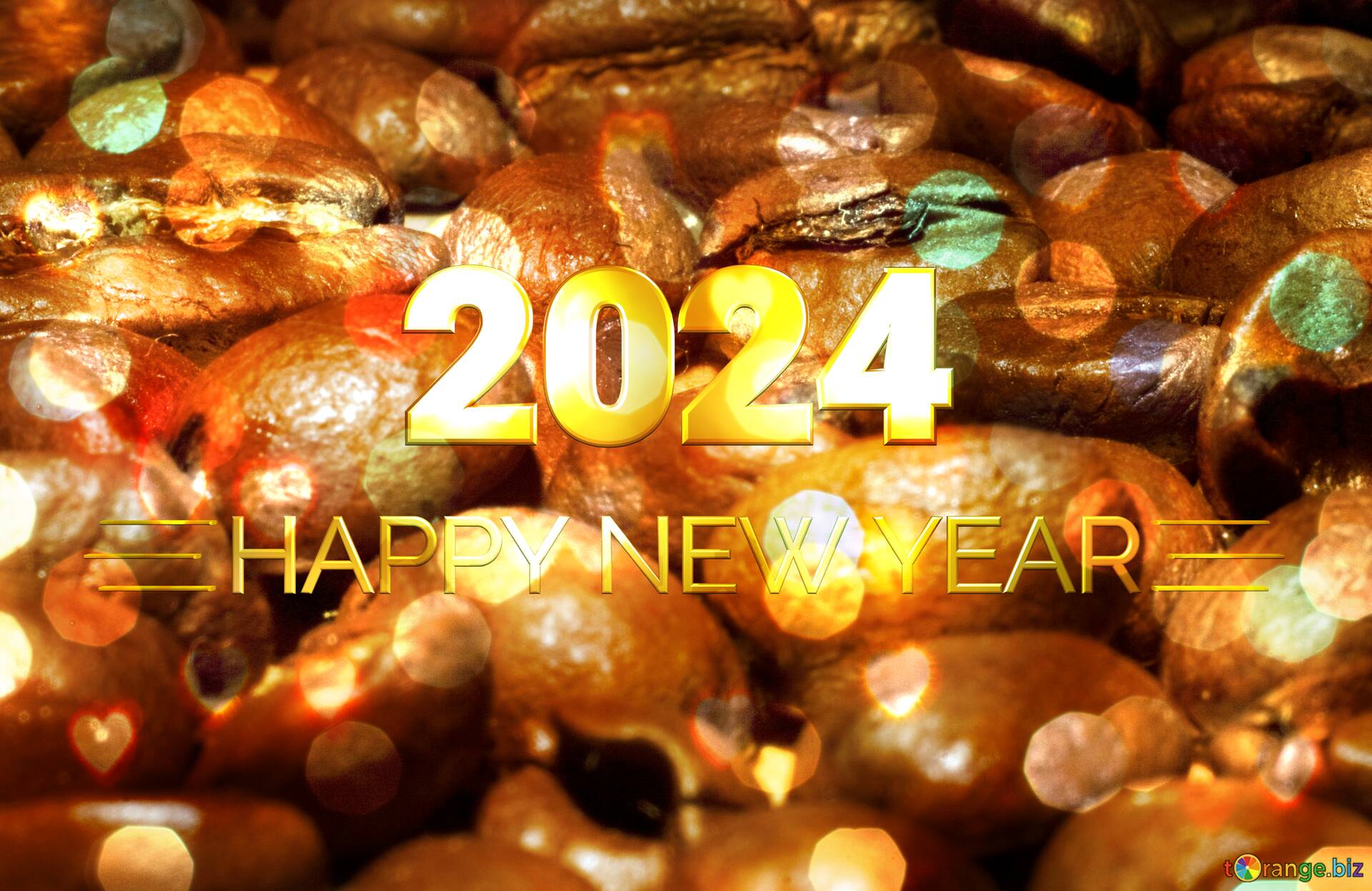 フリー画像をダウンロード Coffee Grain Card Background Happy New Year 2024 帰属とライセンス