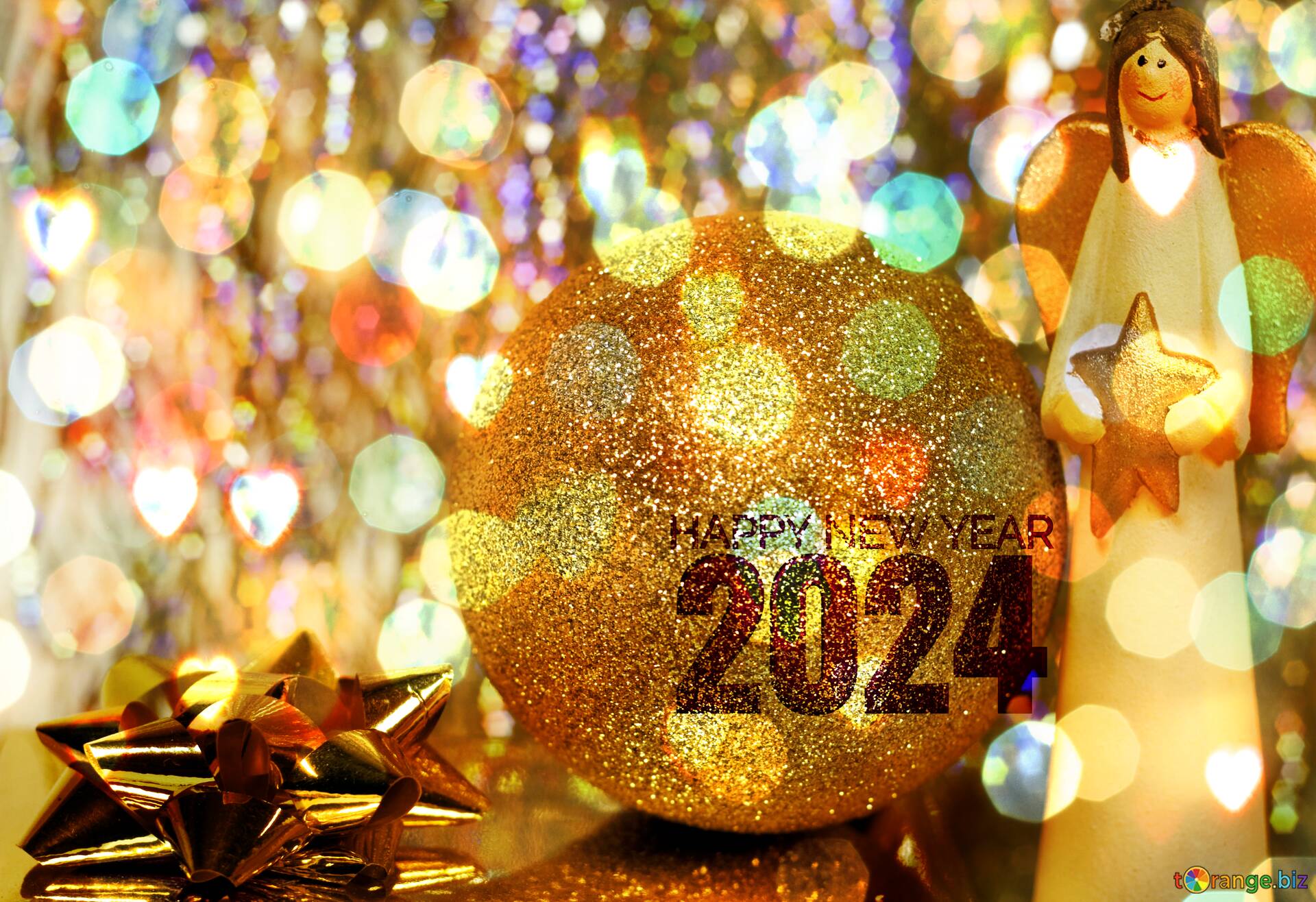 Merry christmas Happy New Year 2024 №212477
