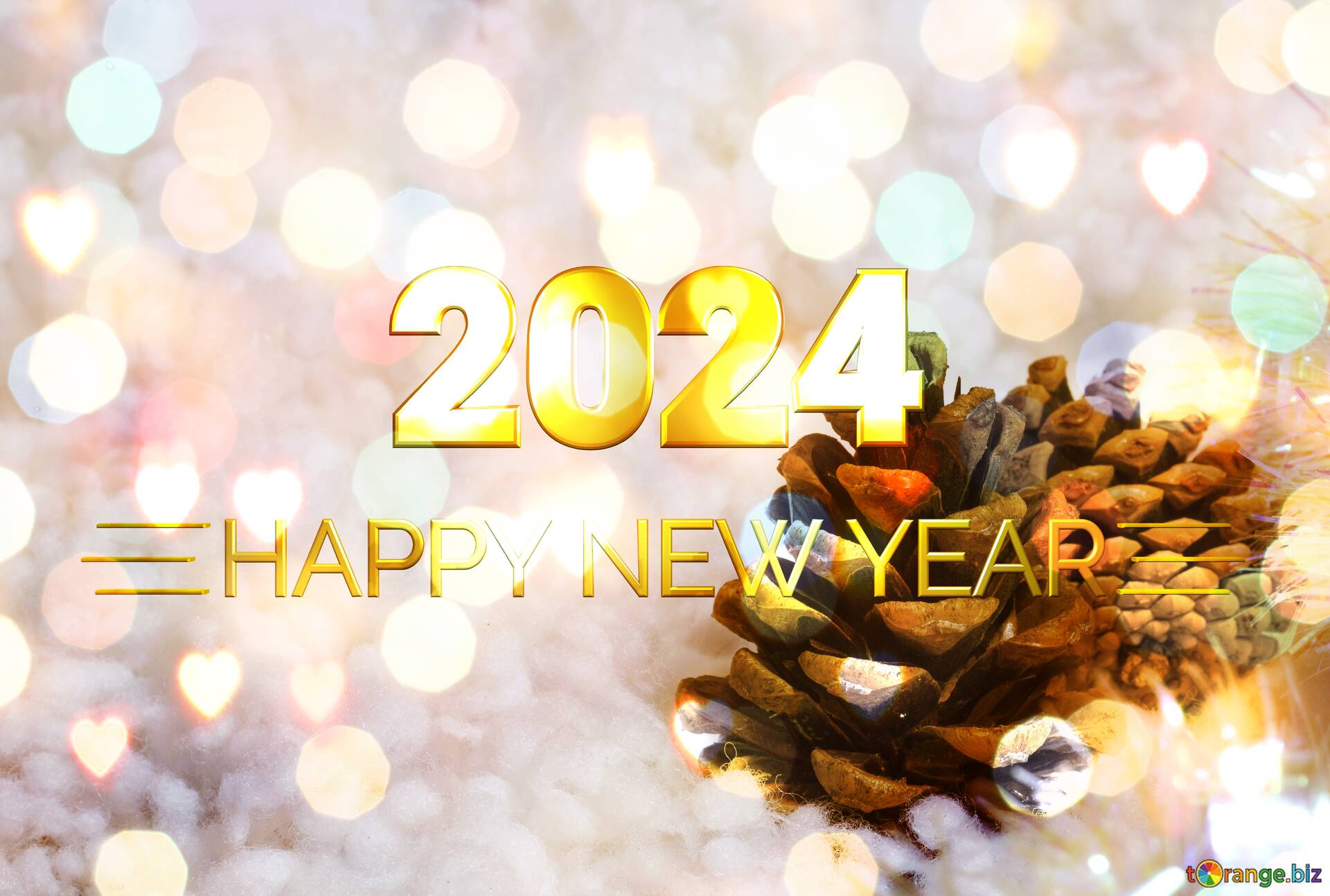 Download free picture Bump snow. Happy New Year 2024 on CCBY License