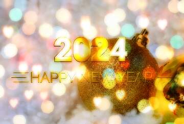 FX №212357 Background for New Year 2024 congratulations