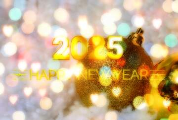 FX №212357 Background for New Year 2025 congratulations