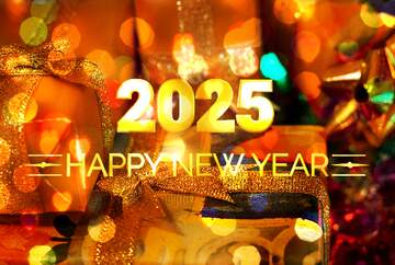 FX №212422 Gifts Happy New Year 2025