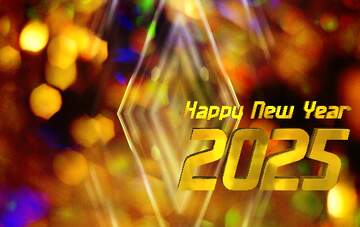 FX №212875 Bright  color  background. fragment happy new year 2025