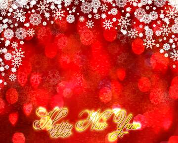 FX №212715 Red Christmas background text Happy New Year