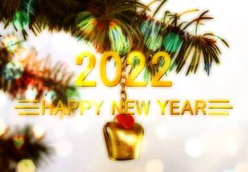FX №212530 Swiss Background Happy New Year 2022