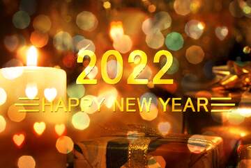 FX №212512 Christmas Postcard Happy New Year 2022