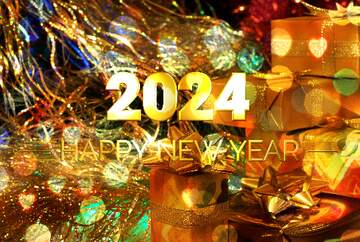 FX №212415 Christmas Gifts Happy New Year 2024