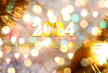 FX №212330 Background Welcome Happy New Year 2024
