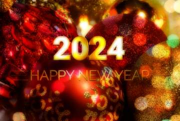FX №212383 Christmas wishes Happy New Year 2024