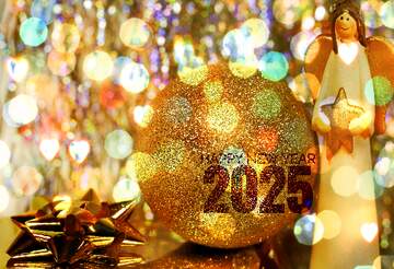 FX №212477 Merry christmas Happy New Year 2025