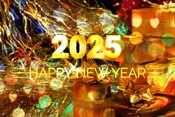 FX №212415 Christmas Gifts Happy New Year 2025