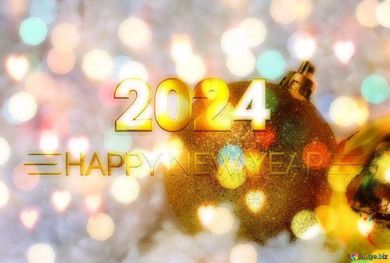 Background for New Year 2024 congratulations №6419
