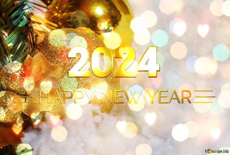 Happy holiday. New Year 2024 Winter №6404