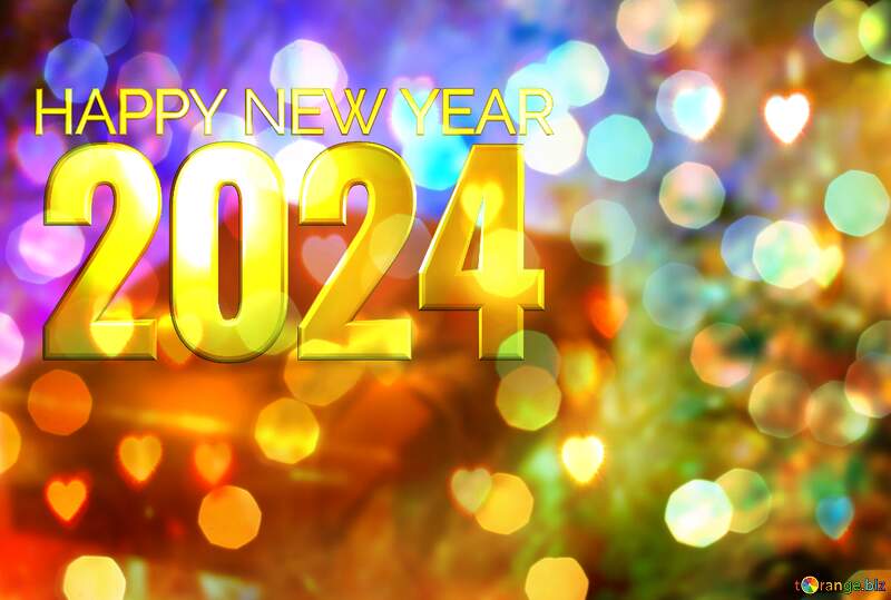 Happy New Year 2024 Background №6507