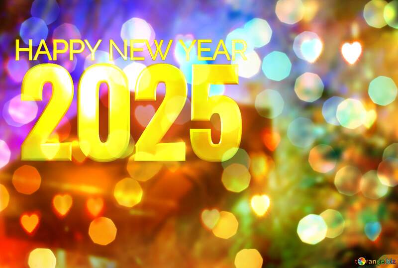 Happy New Year 2025 Background №6507