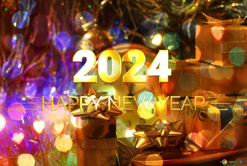 Waiting Winter Holiday Card Background Happy New Year 2024 №6571