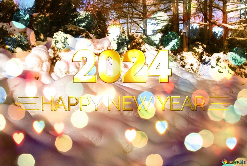Snowdrifts Holiday Winter Happy New Year 2024 №4242