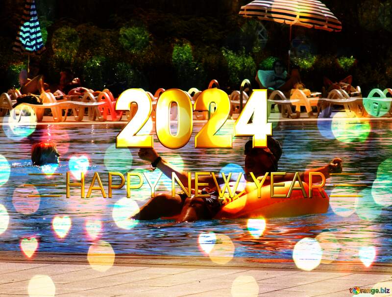 Rest and relax Happy new year 2024 №8820